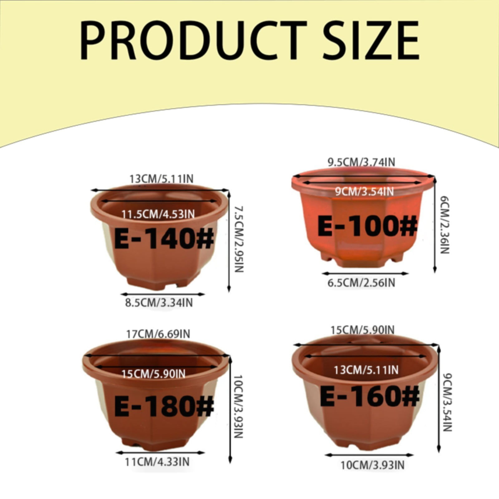 LYINGF Hanging Small Plastic Hanging Plant Pot Basket Hanging Flower Pots with Hole for Outdoor Indoor Garden Balcony Small Plants,Watering Hanging Planters Indoor Flower Pots