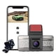 thumbnail image 1 of Cámara de salpicadero con grabadora frontal y trasera, 3,66 pulgadas, 170 °, gran angular, 1296P, Full HD, WiFi, pantalla táctil, cámara para coche con visión nocturna, sensor G, monitorización de, 1 of 9