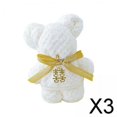 thumbnail image 1 of 3x Toallas de Cara, Toalla de Baño, Toallas de Oso de Animales Absorbentes de Alta Calidad Cómodas Y Encantadoras, Toalla de Mano para Baño Regalo de 3 piezas, 1 of 10