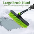 thumbnail image 5 of SEAAES Ice Scraper and Snow Brush for Car, Extendable Snow Scraper and Brush with Foam Grip for Windshield Window SUV Truck Vehicle, 5 of 6