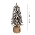 thumbnail image 3 of Xihbxyly Mini Árbol de Navidad, Copo de Nieve Blanco, Tamaño Compacto para Escritorio y Ventana, Decoración Navideña para Oficina o Tienda, Ambiente Festivo, 20-33 Cm, Material Resistente de Pe y Tel, 3 of 6