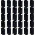 thumbnail image 1 of 60 piezas de clips de bloqueo de estante de plástico ABS con un diámetro de 25,4 mm para fijar o reemplazar postes o tubos de estante - 30 pares negros Zhivalor WMJ-0200, 1 of 6