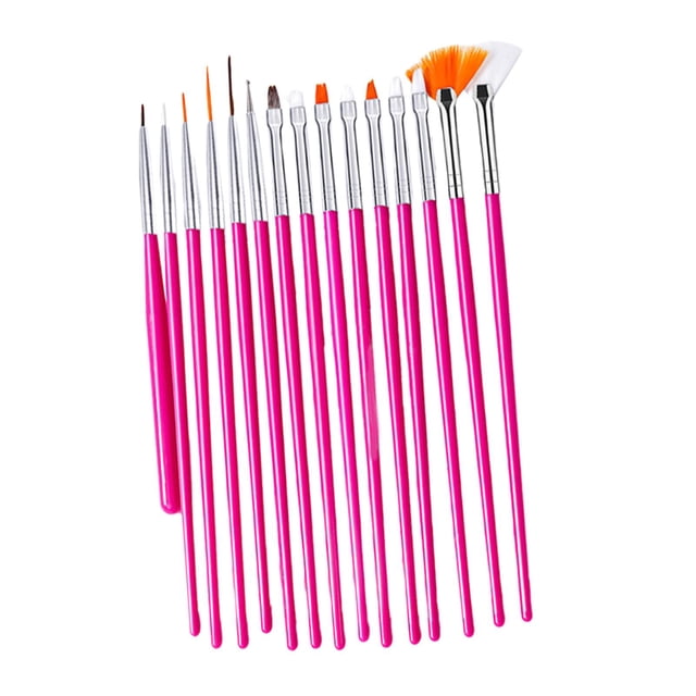 15x Nail Art Dotting Tool Set DIY Nail Dotting Pen Pinceles para pintar para patrón Yuyangstore Bolígrafos para puntear uñas