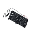 thumbnail image 2 of Office USB Powered Cooling Fan Living Room Bedroom Wind Headsink Replacement TV Box Computer Router Strong Wind External Fan Accessories 12cm Type 2, 2 of 9