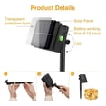 thumbnail image 3 of Guirnalda Fairy Light, 200 LED, 20 m, recargable con energía solar, 3 of 3