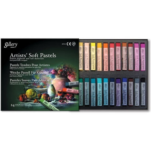 Mungyo Gallery Artists' Soft Pastels - Set of 24