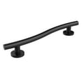 thumbnail image 3 of Keeney 2022-24MB Wave Grab Bar 1.25 Dia x 24 in Matte Black, 3 of 9