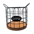 thumbnail image 2 of Support de Dosettes de Café Panier de Rangement pour Capsules de Café pour Cafés Comptoir de Cuisine L, 2 of 8