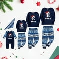 thumbnail image 5 of Jindong Dad Family Matching Christmas Pajamas Set Letter Print Parent Child Outfit, 5 of 5