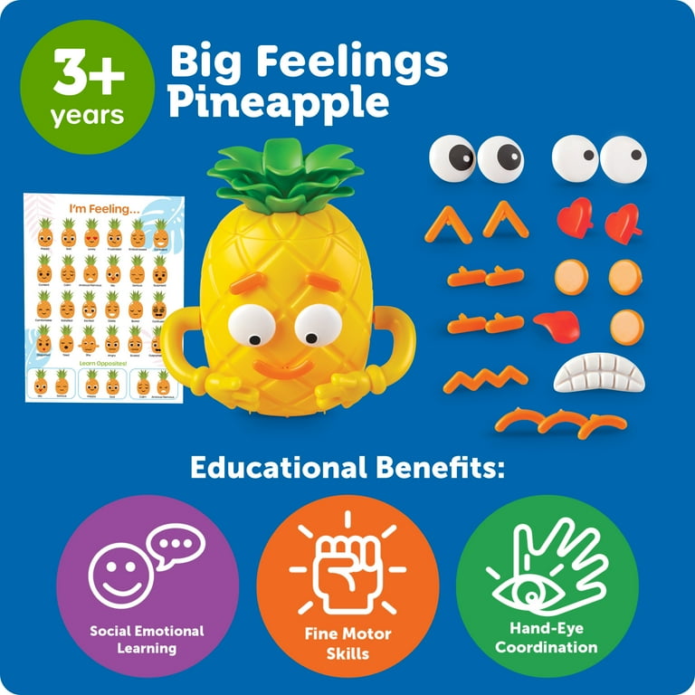 Learning Resources Big Feelings Pineapple Social Emotional Toy
