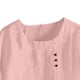thumbnail image 5 of Xuyuer Women Tops Causal Summer Short Sleeve Oversized T Shirts Loose Blouses Fashion Round-Neck Comfy Women Tunic Tee Shirts Tops Loose Fit Regular Blouse, 5 of 5