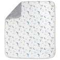 thumbnail image 3 of Manta de bebé de vellón Sherpa Baby Essentials 76x89 cm Celestial, 3 of 5