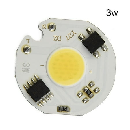 

3W 7W Cob LED Power Chip Round Oblong Cold White Warm White