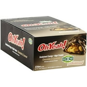 Oh Yeah! High Protein Bar, Chocolate & Caramel, 15g Protein, 12 Ct