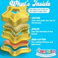 thumbnail image 2 of Cortador Y Sellador De Sándwiches (Estrella) - Sandwichera Sin Corteza - Ideal Para Lonchera Y Caja Bento - Almuerzo Para Niños Y Niñas - Cortadores De Sándwiches Para Niños, 2 of 5