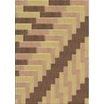 thumbnail image 1 of Ahgly Company Indoor Rectangle Patterned Saddle Brown Novelty Area Rugs, 8' x 12', 1 of 6