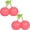 2pc, variant on Squishy Cherries 5.5 Inch, Giant Slow Rising Fruit Stress Stuff, Realistic Sensory Fidget Food for Anxiety Relief, Large Soft Squeeze Ball