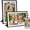 Black&White-2Pack, variant on 10.1" WiFi Digital Picture Frame,  Photo Frames 32GB Storage,  IPS  Screen WiFi Frame/Auto Rotate/Wall Mounted, Easy Setup in Uhale App to Share Photo/Video Anytime (Black)