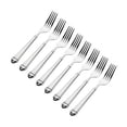 thumbnail image 1 of Godinger 45010 18-0 Stainless Steel Card Crete Dinner Forks, 1 of 1