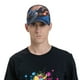 thumbnail image 4 of Fotbe Night Sky Turtle Gorro Clásico de Béisbol, Gorra Ajustable con Broche Snapback, Gorro de Exterior de Algodón Suave, 4 of 6