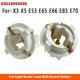 thumbnail image 4 of 5pcs Car Rear Tail Light Brake Lamp Holder P21w Bulb Socket Holder 63216943036 For- X3 X5 E53 E65 E Banmo, 4 of 5