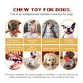 thumbnail image 3 of Large Dog Chew Toys Durable Bite Resistant Teeth Cleaning Separation Anxiety Lobster Shaped Dog Food-grade Material Pet Supplies (Brown), 3 of 7
