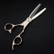 thumbnail image 4 of Juego de tijeras profesionales de corte de cabello de 6 pulgadas con acero JP 440c y tijeras de entresacar para barberos., 4 of 5