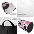 thumbnail image 2 of Balery Cow Spots Cesta de ropa redonda con asas, impermeable, independiente, para ropa, juguetes, dormitorio y familia-Small, 2 of 6