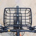 thumbnail image 3 of Bike Basket - Front Handlebar Storage Rack, Sturdy Wire Cargo Carrier, Precise Secure Mounting System, Cycling Accessory, Fits All Bicycle Styles, for Shopping School Picnic, 3 of 14