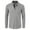 Gray, variant on YYDGH Polo Shirts for Men Slim Fit Long Sleeve Stretch Soft Fitted Breathable Collared Mens Pullover Solid Color Shirts