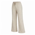 thumbnail image 3 of Pantalón Deportivo Wilson para Mujer Wide Brush Color Arena Talla CH, 3 of 4