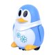 thumbnail image 3 of Mini robot inductivo pingüino que sigue tu lápiz para dibujar líneas, juguete interactivo, robot eléctrico creativo de dibujos animados, juguete para Azul, 3 of 8