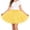 Yellow, variant on APEXFWDT Women's Vintage 1950s Short Tulle Petticoat Ballet Bubble Tutu Skirts Poofy Skirts Elastic Waist Fluffy Tulle Tutu Skirts