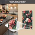 thumbnail image 5 of Yayeee Duplex Wall Plate 1-Gang 4.5"x2.7" Home Receptacle Light Switch Decorative Outlet Cover, Red Flamingo Pattern, 5 of 7