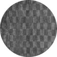 thumbnail image 1 of Ahgly Company Indoor Round Abstract Gray Modern Area Rugs, 7' Round, 1 of 4