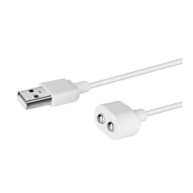 Lamshaw Cable de carga USB magnético de repuesto compatible con Satisfyer  Penguin Air (paquete de 2 unidades, blanco + blanco) : Celulares y  Accesorios 