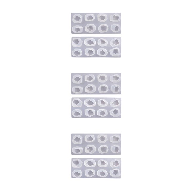 Toystoory Pack of 2 Soap Mold Security Resin Cultivation Molds Silicone Interest DIY Manual Accessories Casting Capacity Making Kit Soaps No.1 3piezas