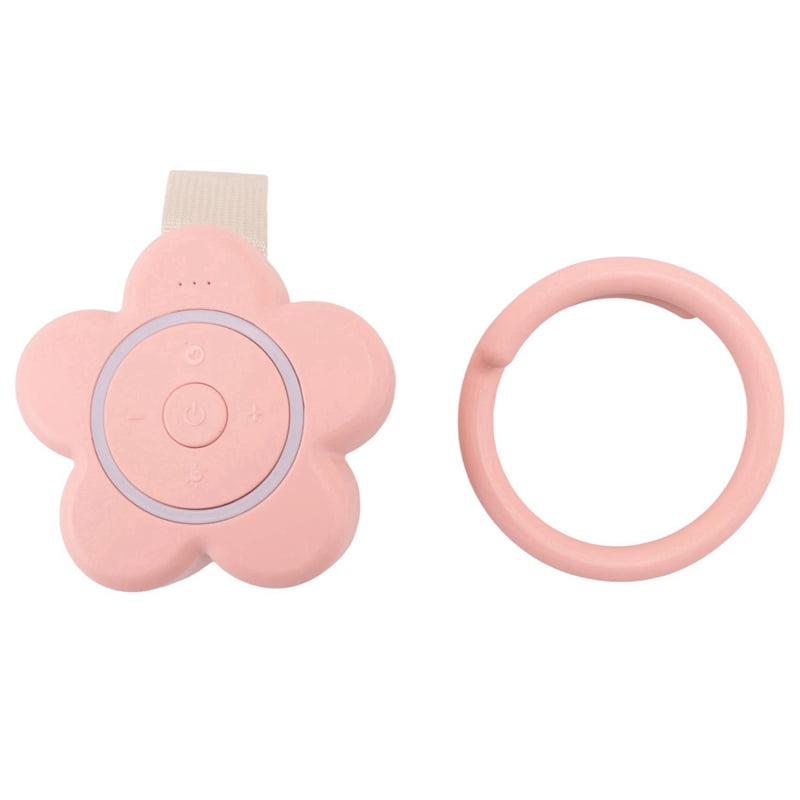 Portable White Noise Machine Rechargeable Travel Baby Sound Machine with Night Light, Timer and Volume Control