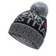 thumbnail image 5 of Gorro navideño de punto con estampado de bolas de piel de alce navideño, gorro de lana con protección para los oídos cálido para invierno, 1 rojo Kuyhfg Bienvenido a Kuyhfg, 5 of 5