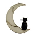 thumbnail image 2 of Lindo gato luna colgante hogar jardín decoración colgante adornos sala de estar bebé blanco, 2 of 9