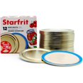 thumbnail image 1 of Starfrit 12 Wide Mouth Canning Lids (86 mm), 1 of 4