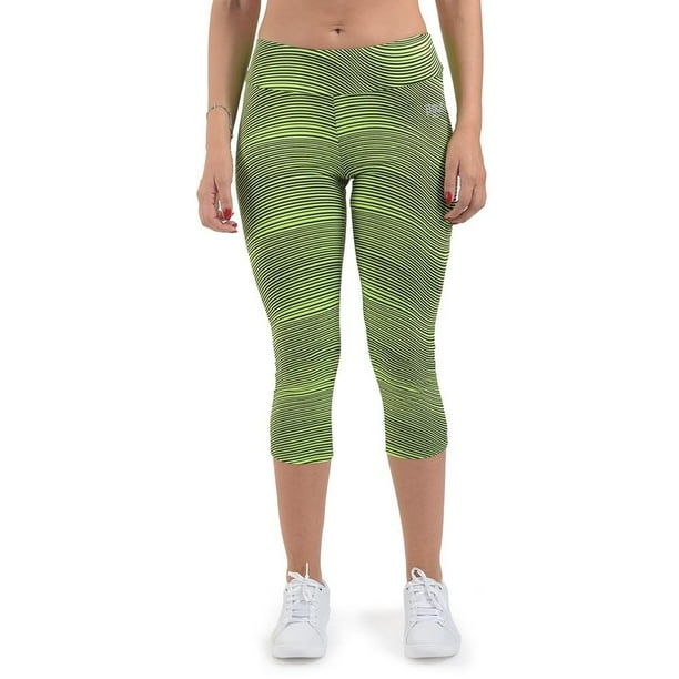 Legging Everlast Talla G deporitvo de rayas verde