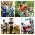 thumbnail image 4 of Brassard de Sport Imperméable en PU pour 7 Pouces - Sangle Velcro Réglable, Sac de Course Résistant à la Transpiration avec Pochette à Double Fermeture Éclair pour Clés/cartes, Ajustement Universel pour Randonnée, Entraînement Physique, Gym et Activités Extérieures, 4 of 7