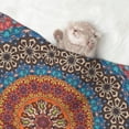 thumbnail image 2 of Naloa Mandala Dog Blanket, 3 Sizes Cat Blanket for Indoor Cats Large Medium Small Dog Gifts-Large, 2 of 8