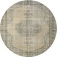 thumbnail image 1 of Ahgly Company Machine Washable Indoor Round Contemporary Khaki Green Area Rugs, 6' Round, 1 of 7