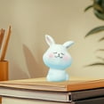 thumbnail image 1 of Blue Resin Rabbit Garden Ornament - Hand-Painted Outdoor Decor for Easter & Spring, 1 of 6