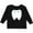 AB-Black, variant on Inktastic Cute Tooth Boys or Girls Long Sleeve Toddler T-Shirt