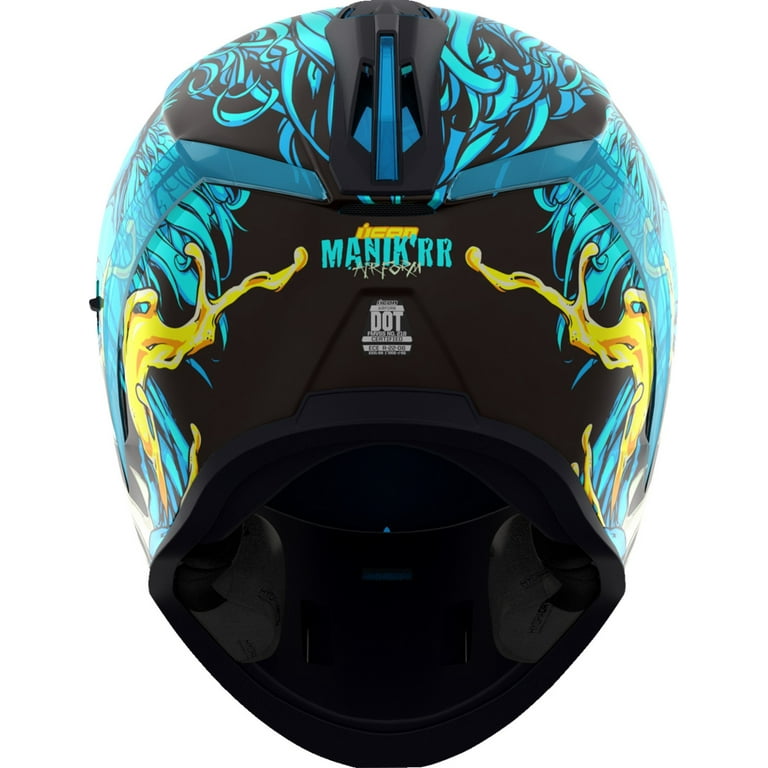 Icon Airform Manik'RR Motorcycle Helmet Light Blue 3XL