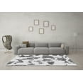 thumbnail image 3 of Ahgly Company Indoor Rectangle Abstract Gray Modern Area Rugs, 4' x 6', 3 of 4