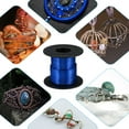 thumbnail image 4 of Uxcell Alambre de Aluminio de 20m, 1Pc Alambre de Joyería de Aluminio 1.5mm 14 Gauge para Hacer Joyería y Manualidades, Azul, 4 of 6